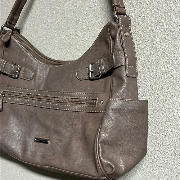 Laura Scott Beige Leather Purse - Picture 3 of 10